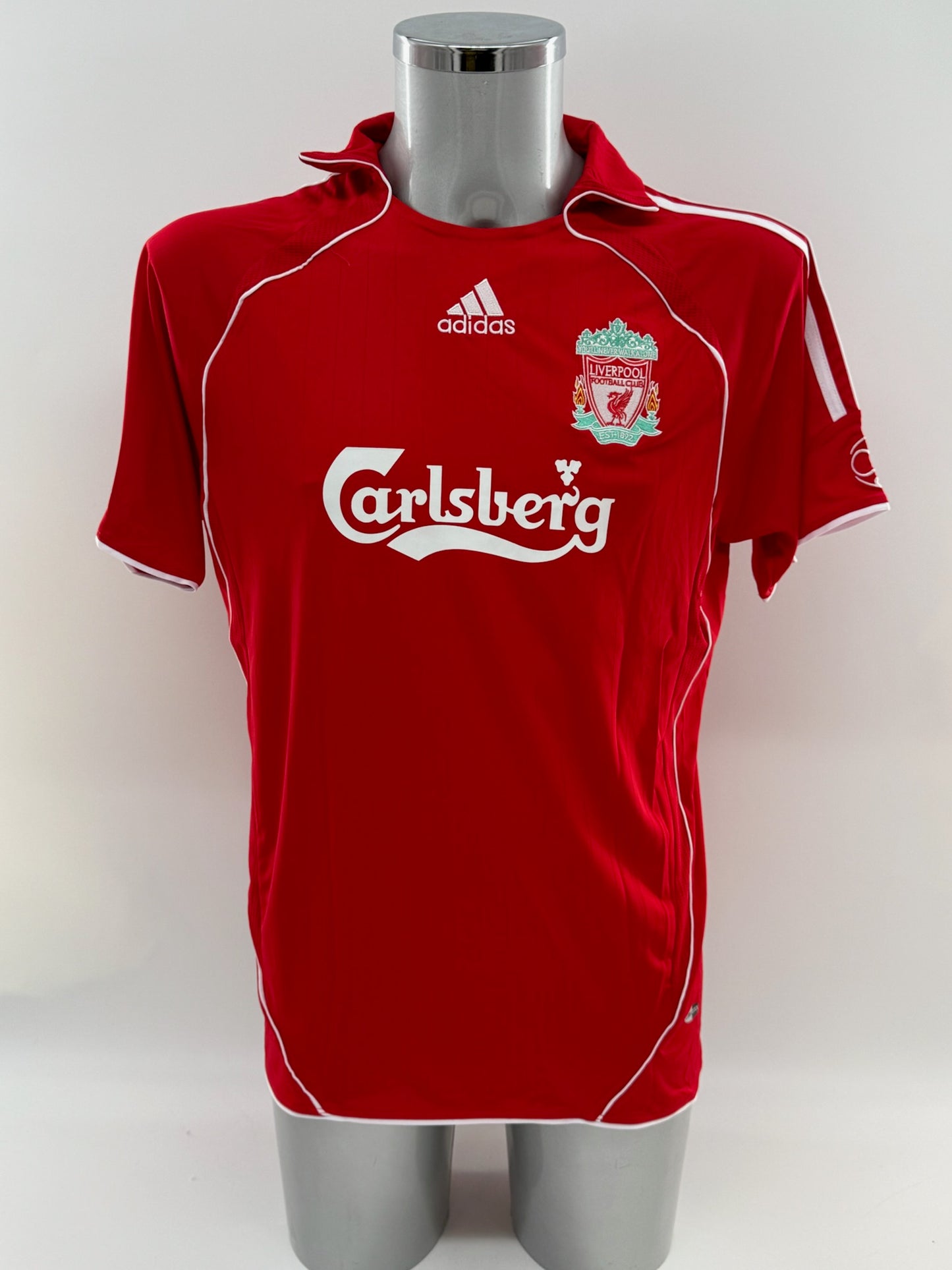 Javier Mascherano Signed Liverpool Shirt