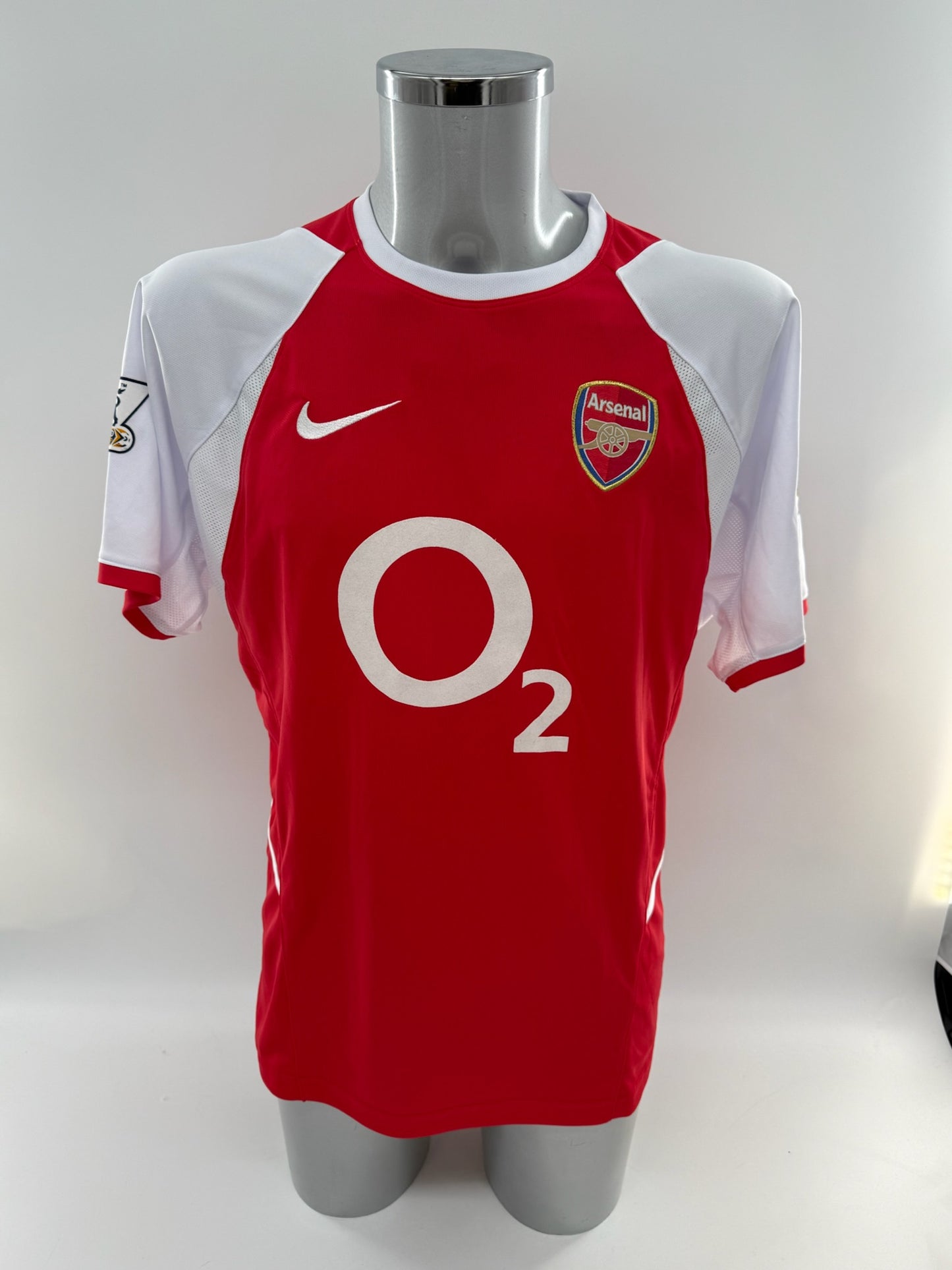 Robert Pires Signed Arsenal Shirt