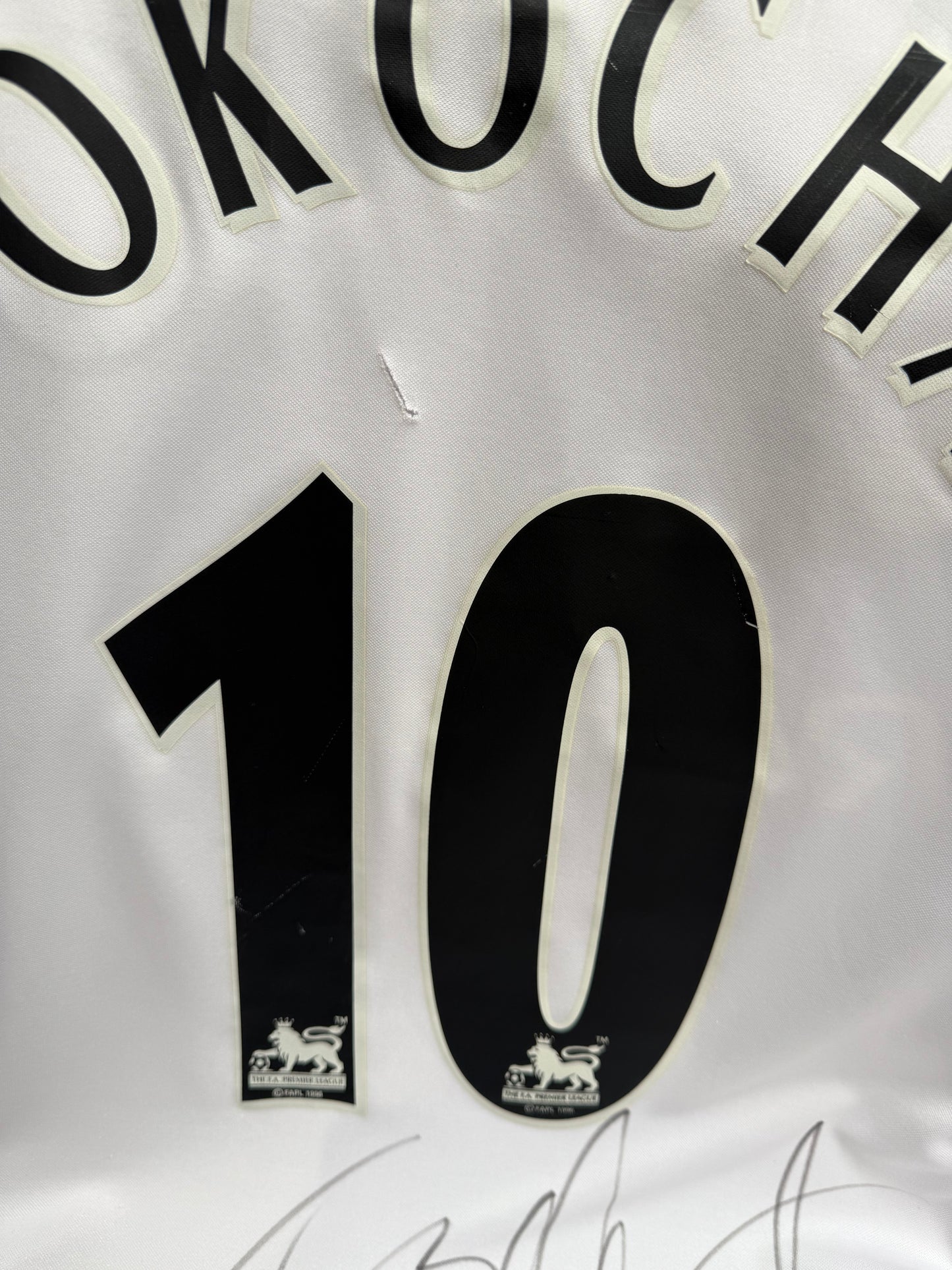 Jay-Jay Okocha signed Bolton Wanderers Shirt