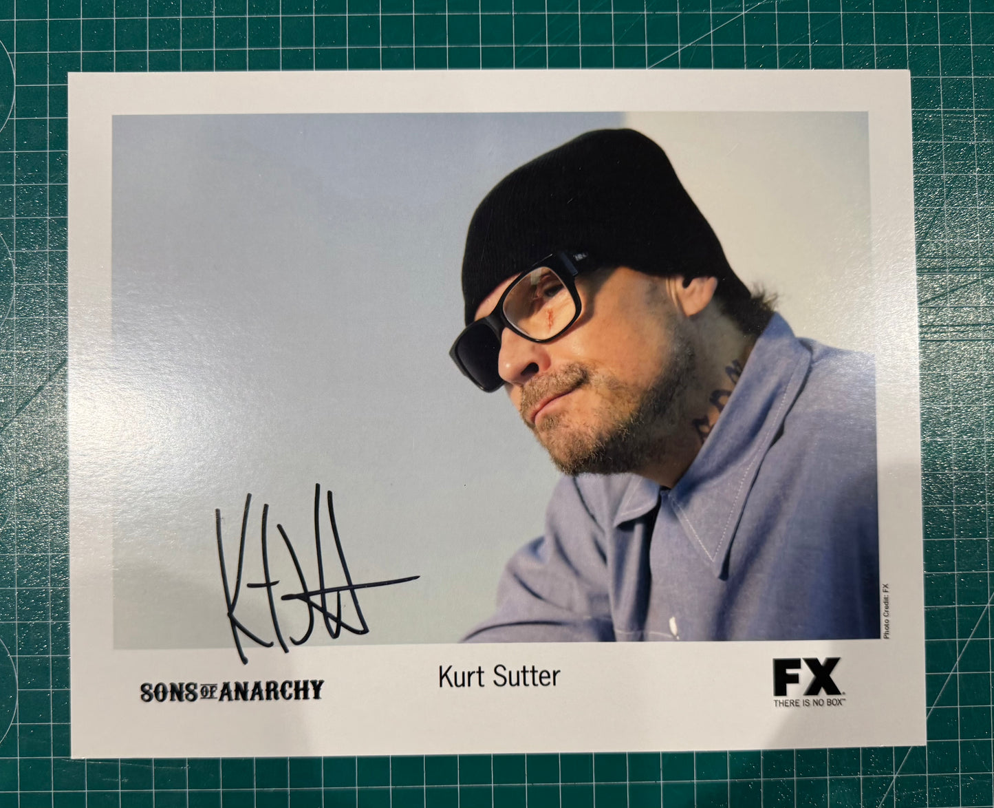 Kurt Sutter 'Otto Delaney' (Creator of SOA) Sons of Anarchy Signed Photo