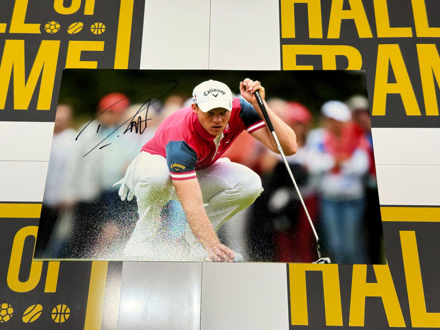 Danny Willett Signed Photo