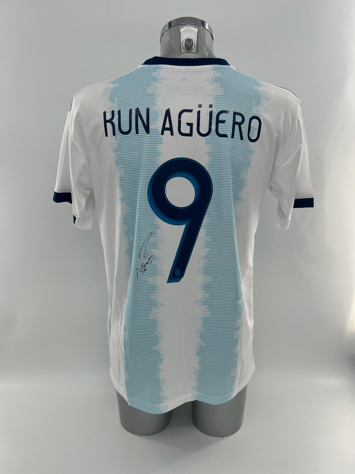Sergio Agüero signed Argentina Shirt