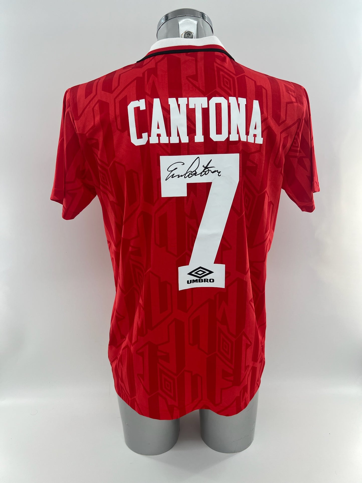 Eric Cantona Signed Manchester United Shirt