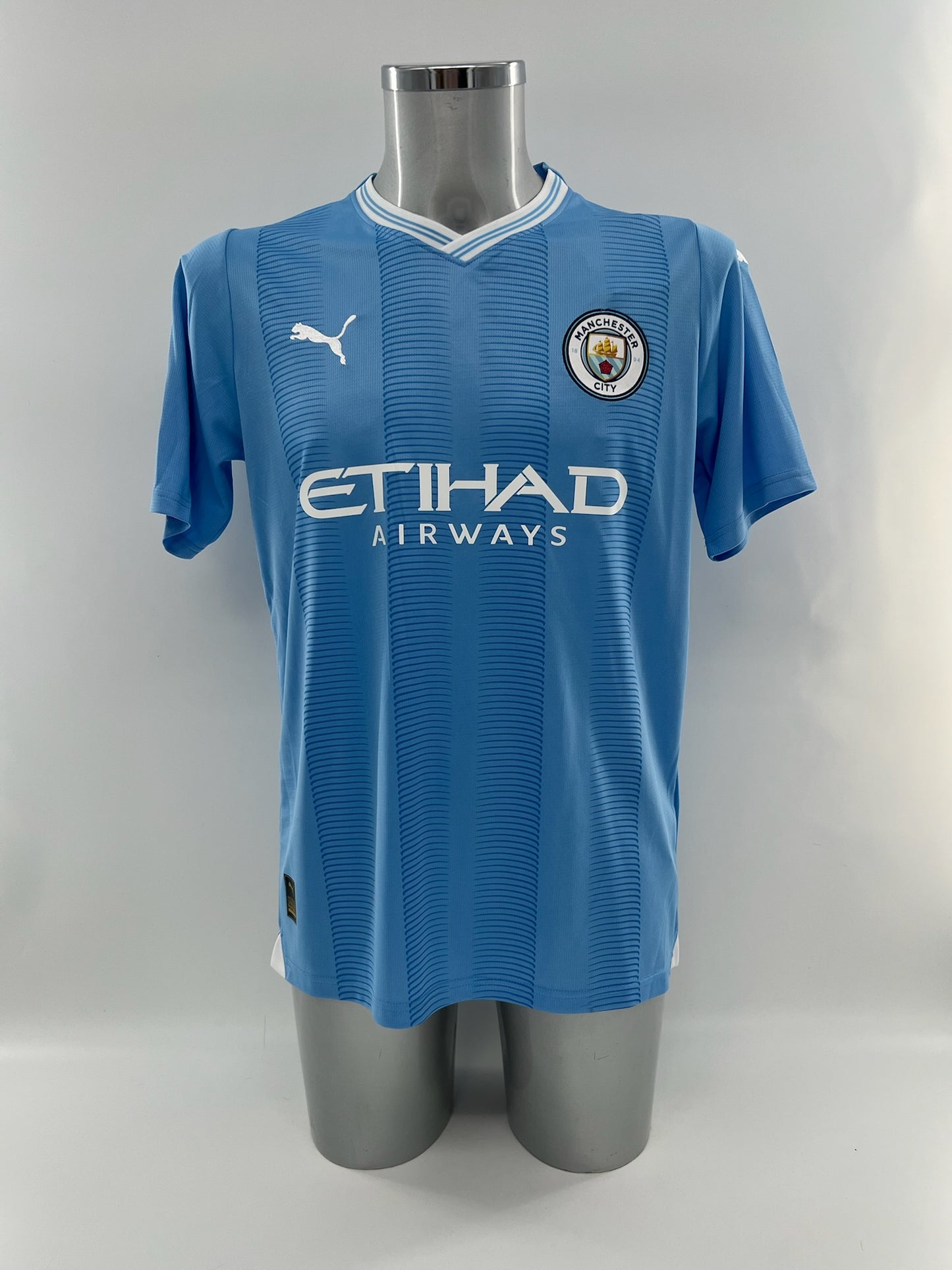 Pep Guardiola Signed Manchester City Shirt