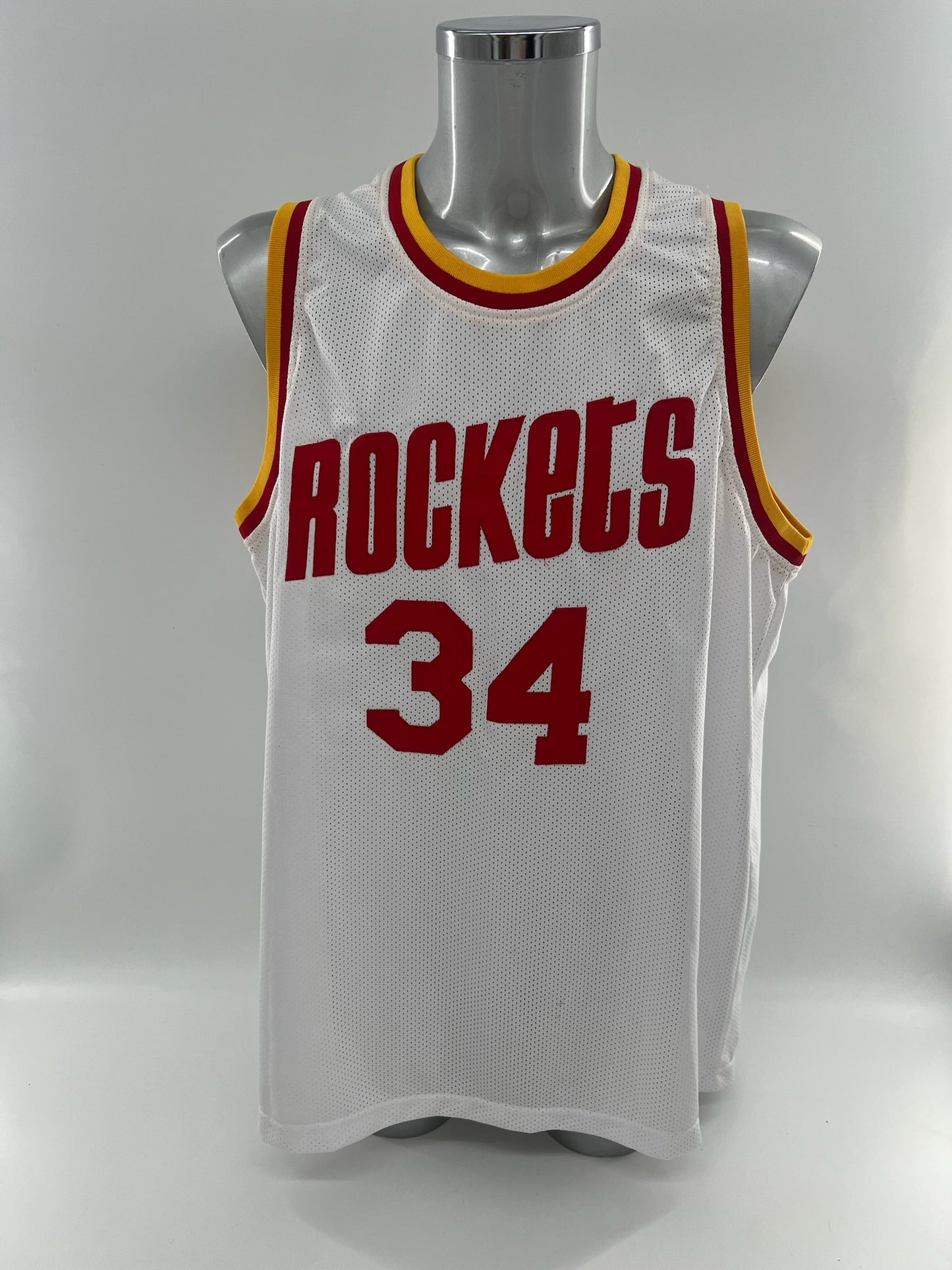Hakeem Olajuwon signed Houston Rockets NBA Jersey