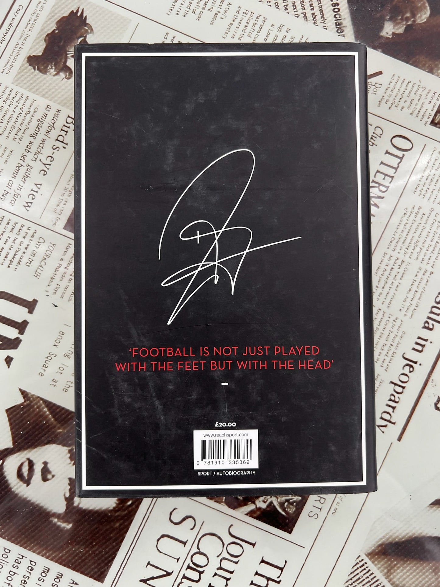 Juan Mata 'Suddenly A Footballer' - Autobiography Unsigned