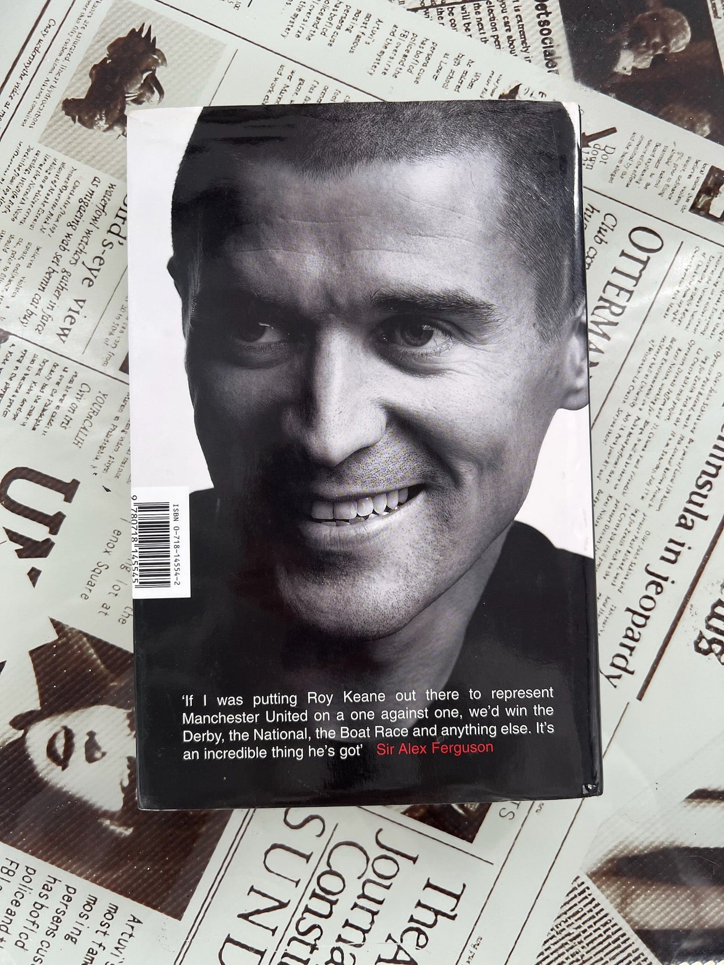 Roy Keane 'Keane' - Autobiography Unsigned