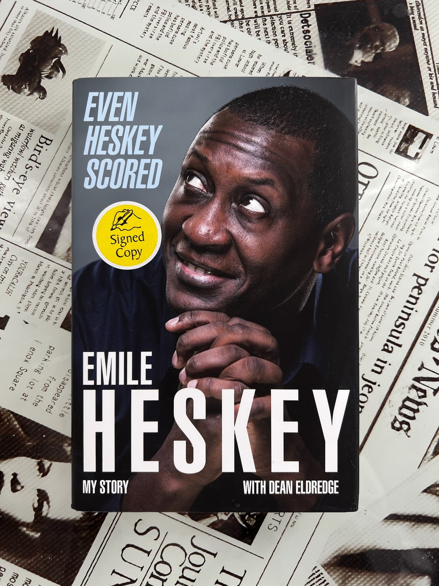 Emile Heskey 'Even Heskey Scored' - Autobiography Signed
