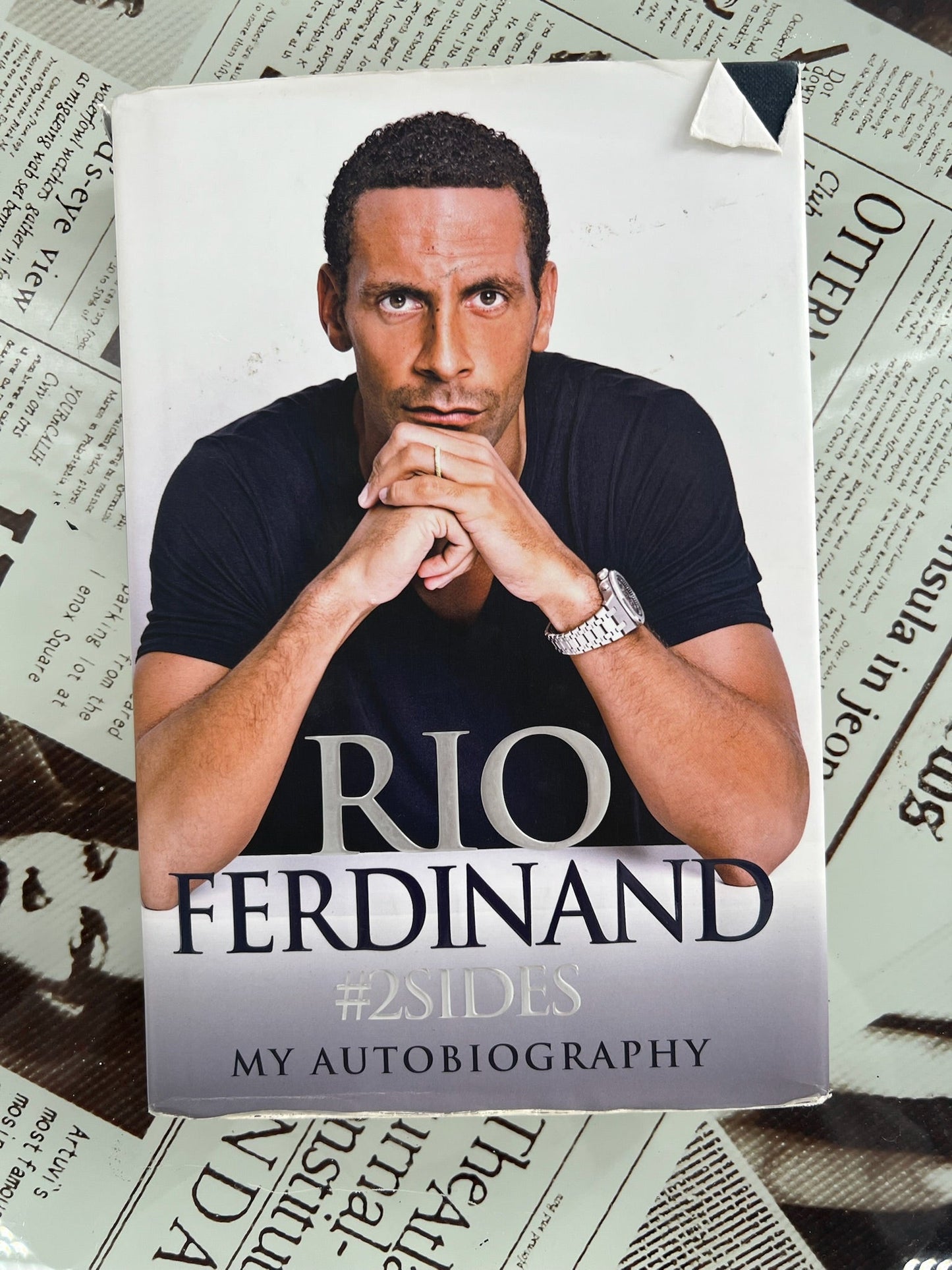 Rio Ferdinand #2Sides - Autobiography Unsigned