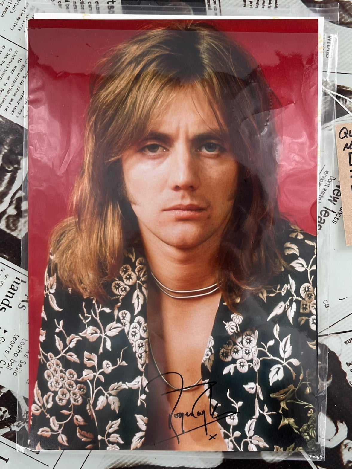 Brian May & Roger Taylor Queen signed photo's