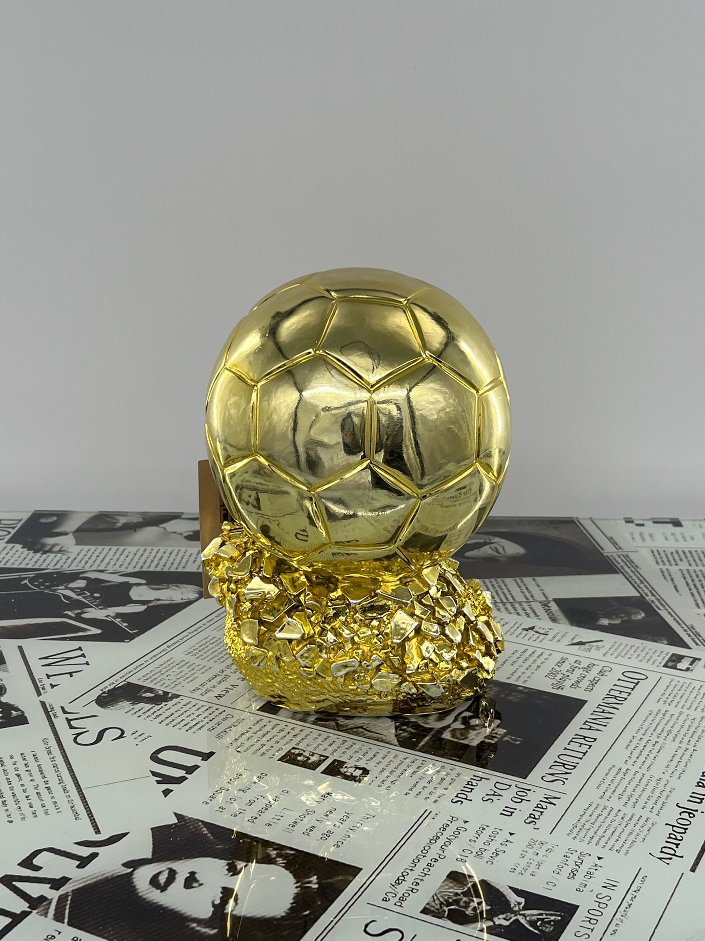 Karim Benzema signed Ballon d'Or