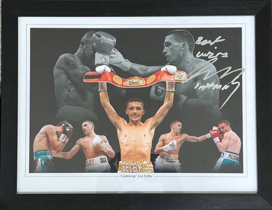 Lee Selby Signed Boxing Photo