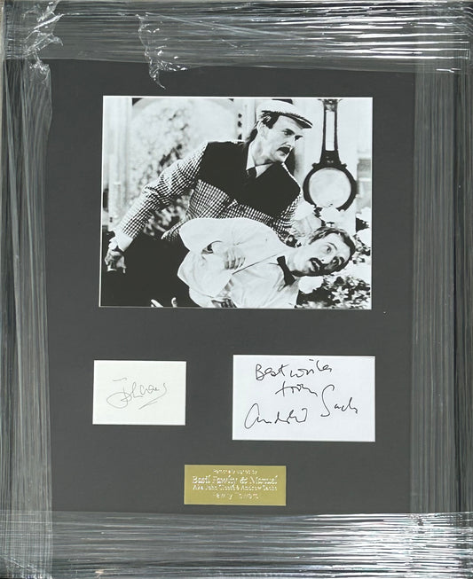 Fawlty Towers - John Cleese & Andrew Sachs signed picture