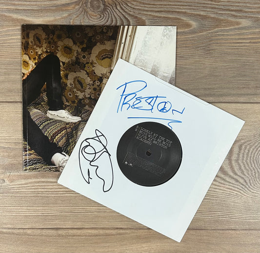 Ordinary Boys signed LP Cover