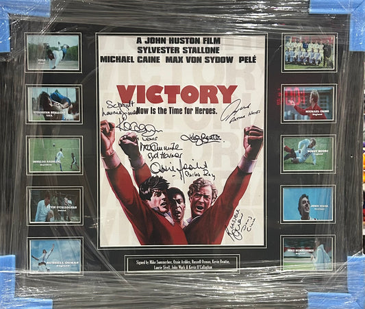 Escape To Victory Framed Montage