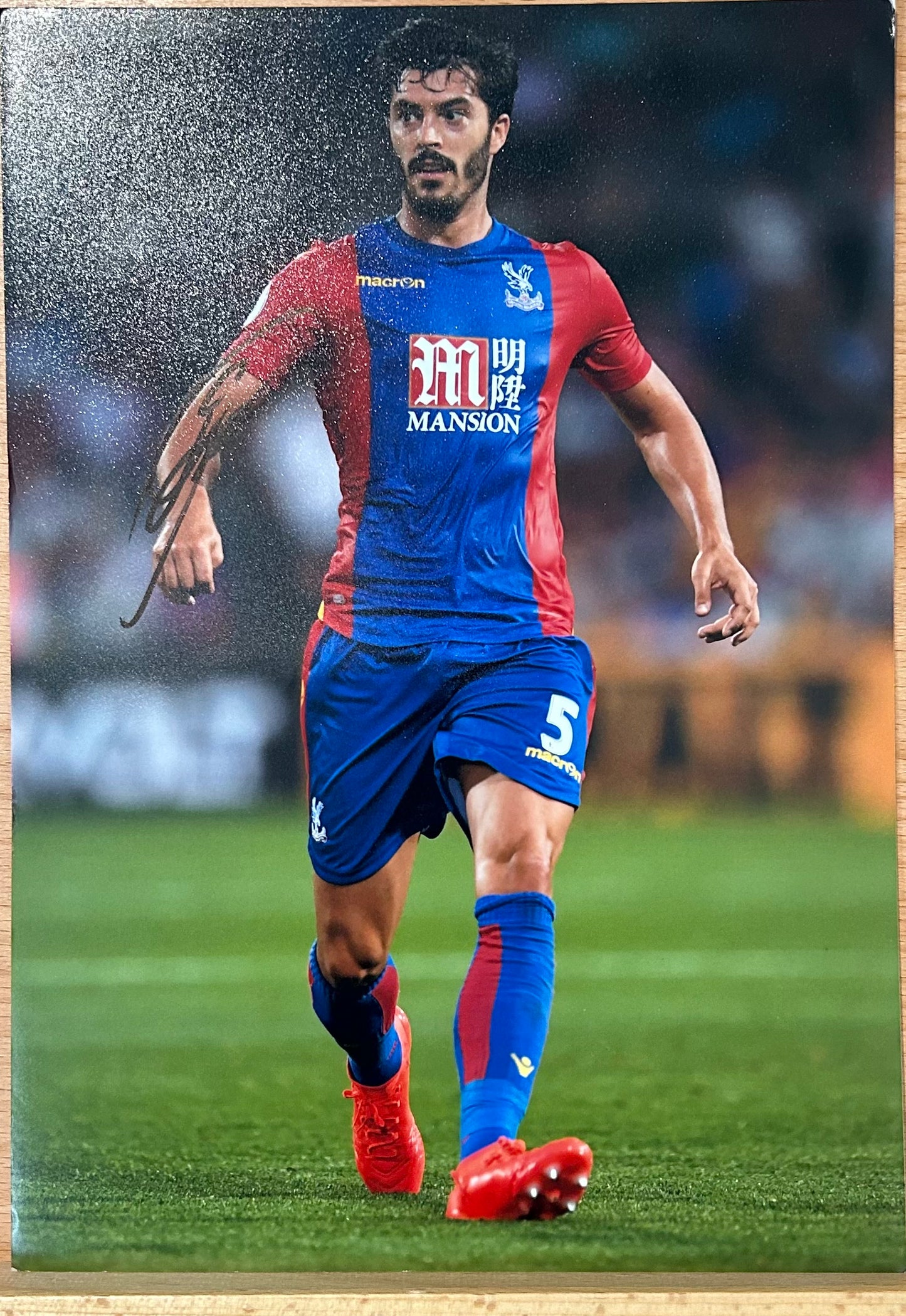 James Tomkins Signed Crystal Palace Photo