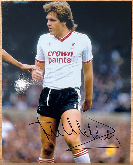 Jan Molby Signed Liverpool Photo