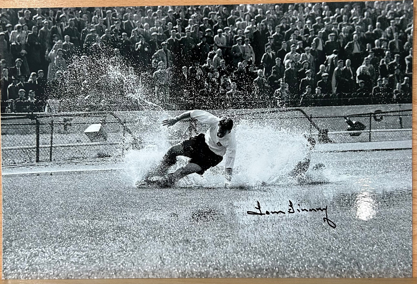 Sir Tom Finney Signed Photo