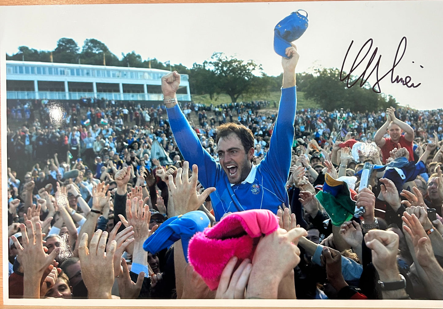 Edoardo Molinari Signed Photo