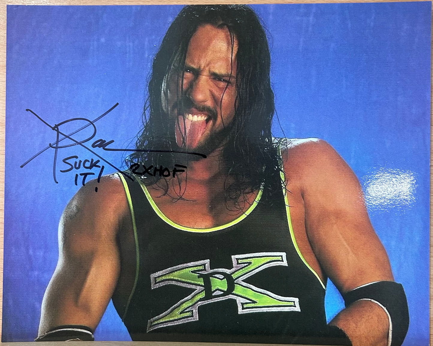 X-Pac Signed WWF/WWE Photo