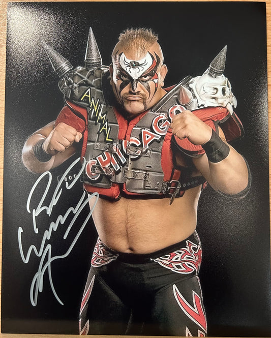 Road Warrior Animal Legion of Doom Signed WWF/WWE Photo