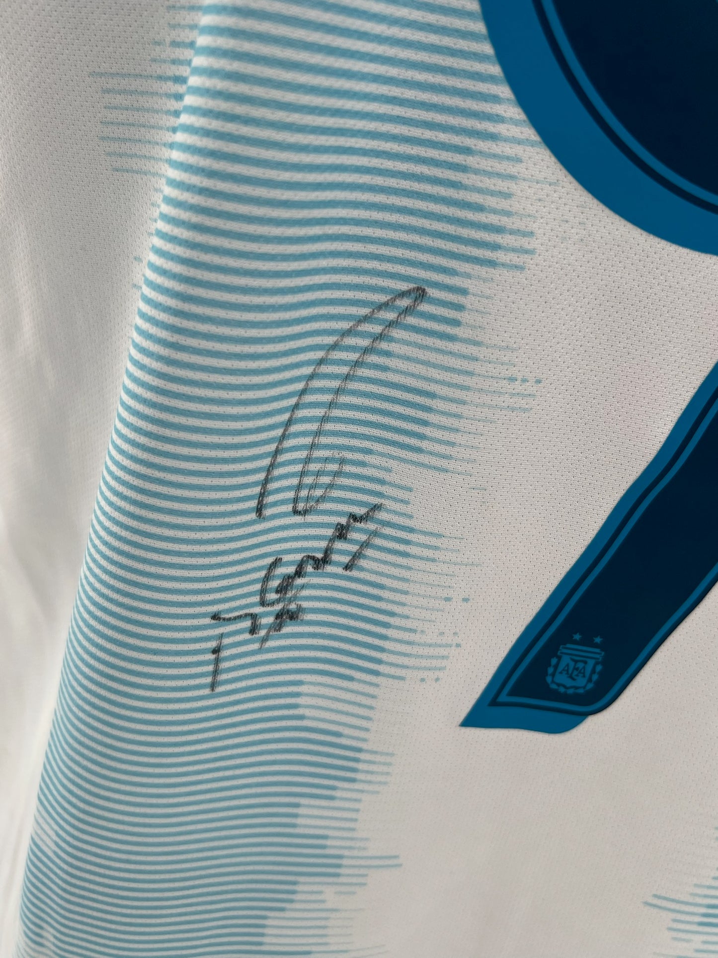 Sergio Agüero signed Argentina Shirt