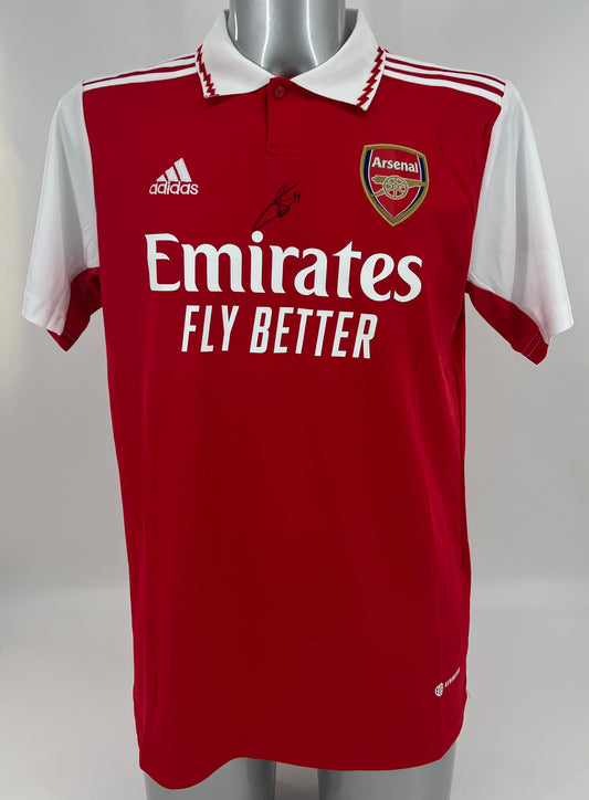 Ben White Signed Arsenal Shirt