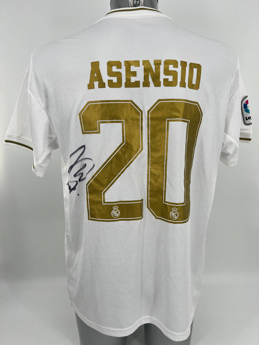 Marco Asensio Signed Real Madrid Shirt