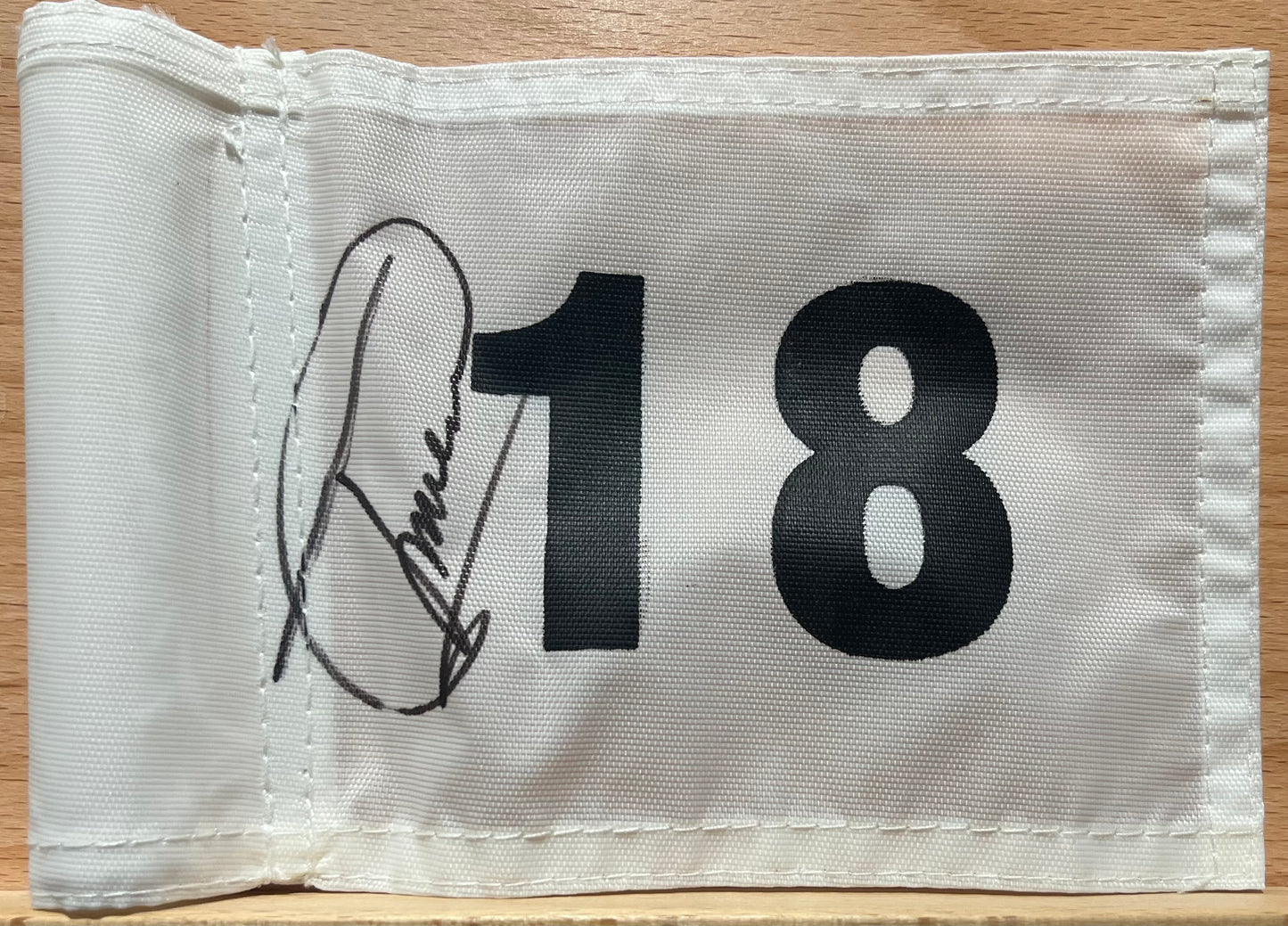 Miguel Angel Jimenez Signed Golf Flag