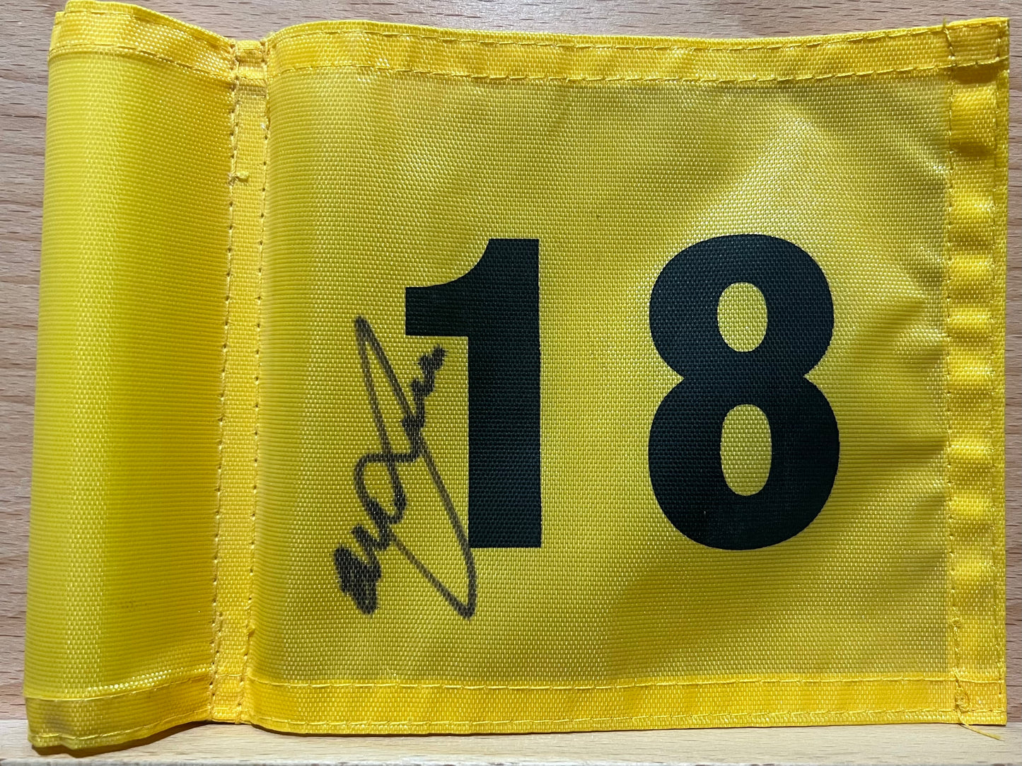 Graeme McDowell Signed Golf Flag