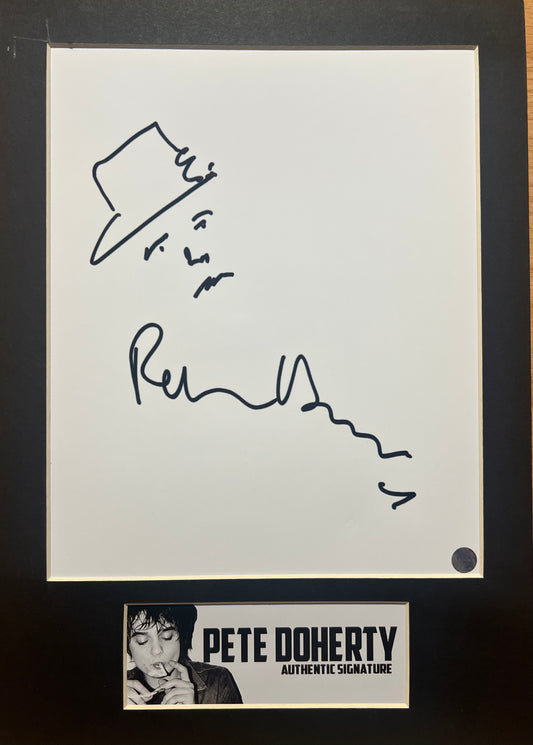 Pete Doherty Signed Photo