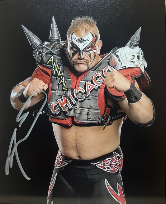 Road Warrior Animal Legion of Doom Signed WWF/WWE Photo