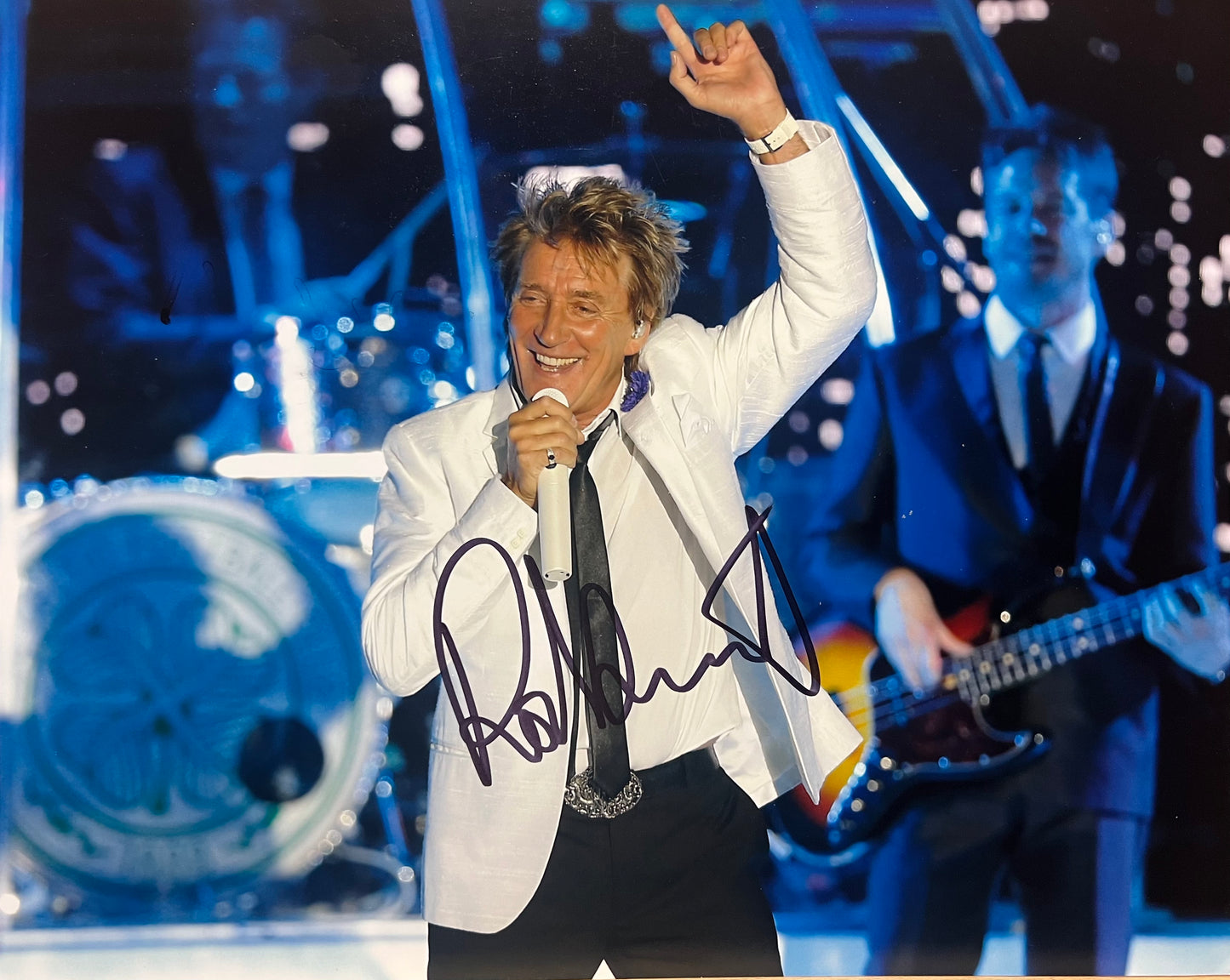 Rod Stewart Signed Photo