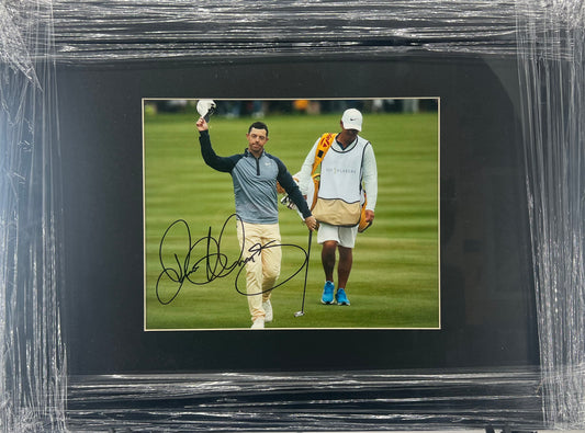 Rory McIlroy Golf Signed Photo Framed