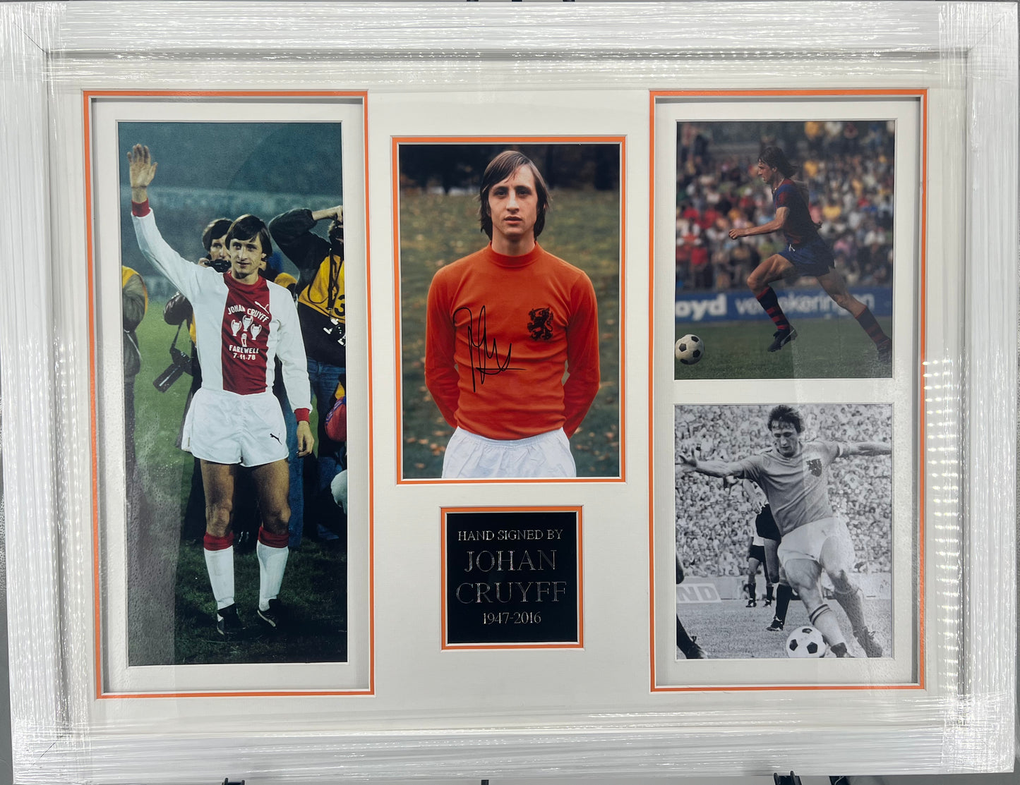 Johan Cruyff Framed Montage