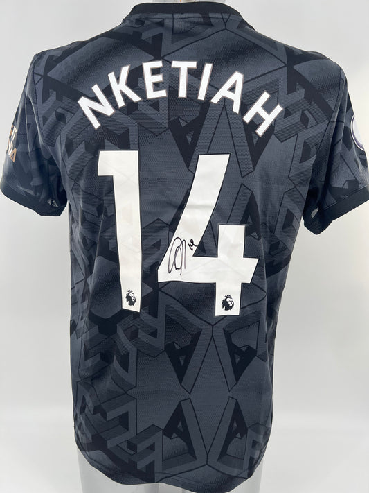 Eddie Nketiah Signed Arsenal Shirt