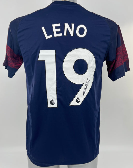 Bernt Leno Signed Arsenal Shirt
