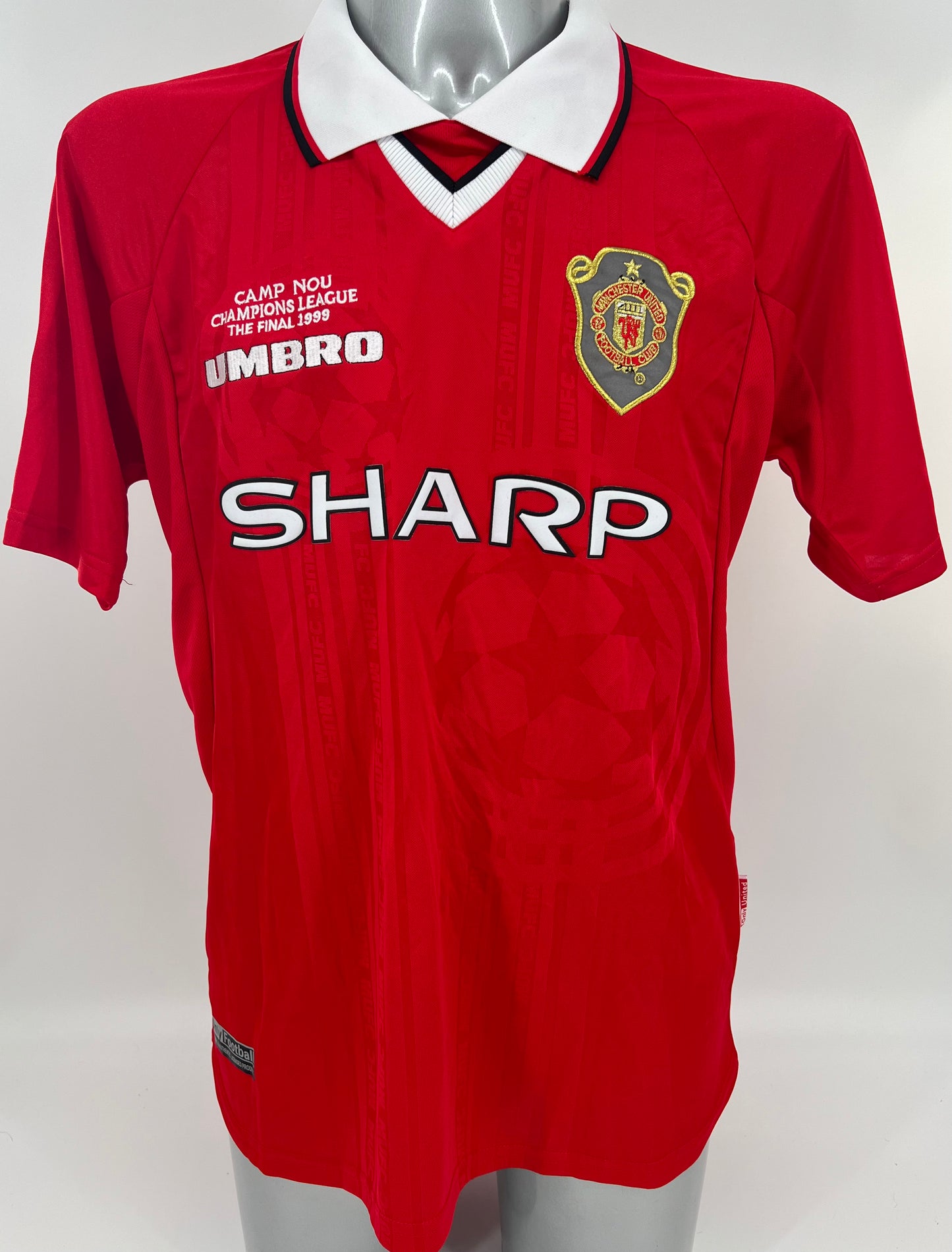 Jaap Stam Signed Manchester United Shirt