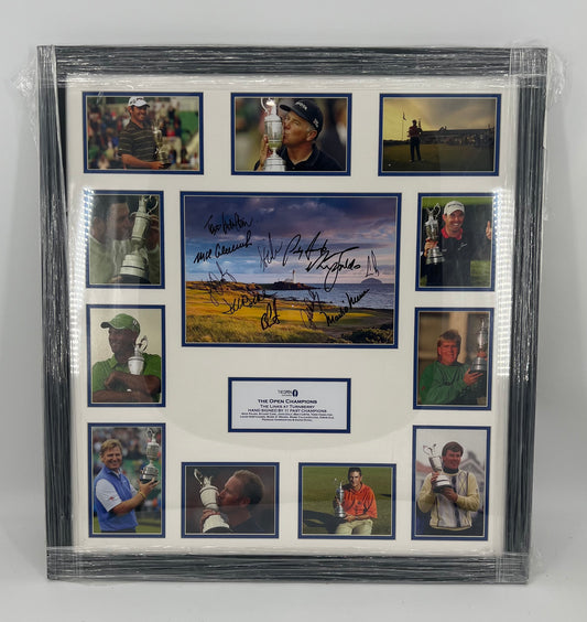 The Open Champions Signed By 11 Champions