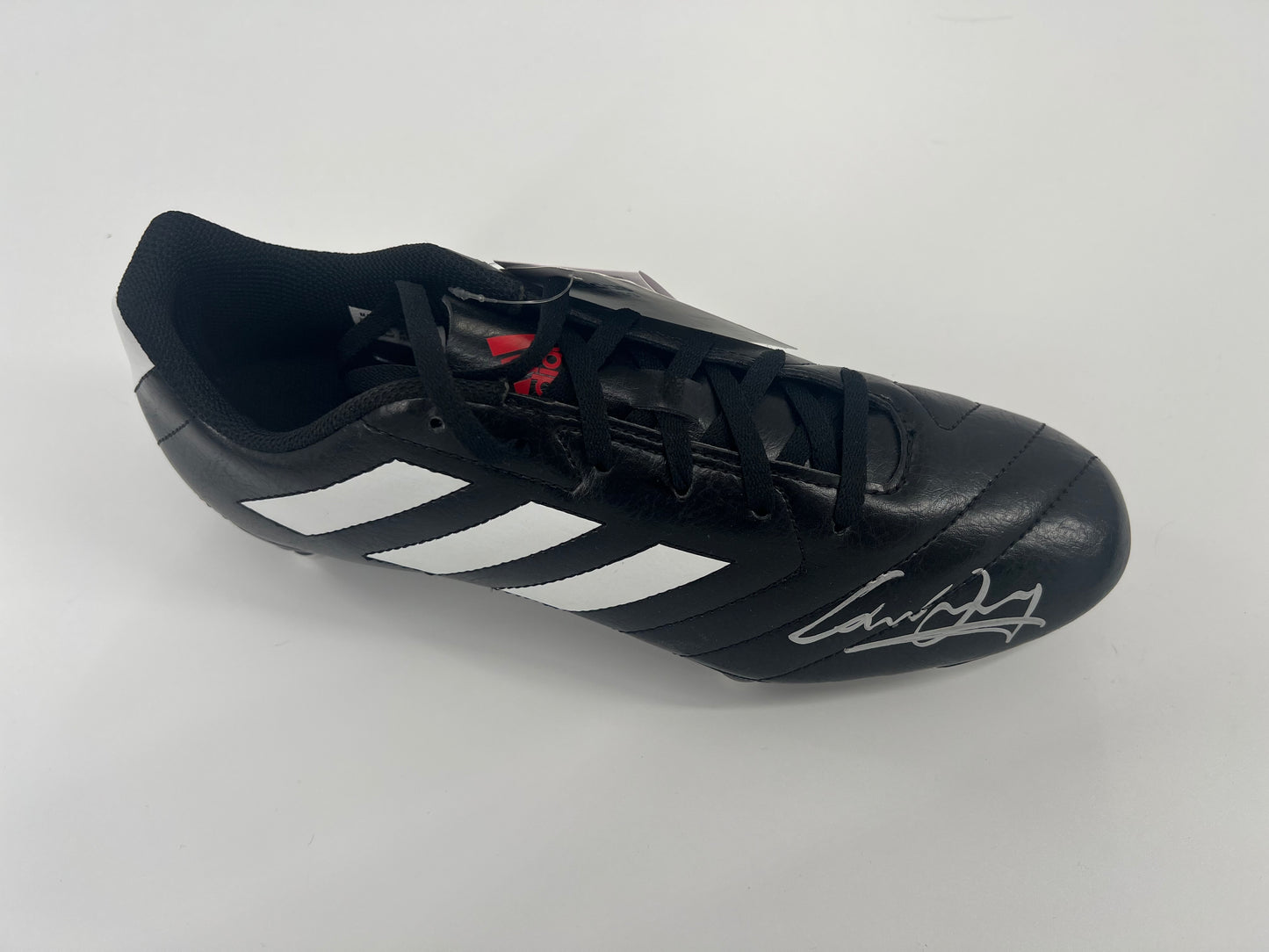 Liam Brady Signed Black Adidas Football Boot