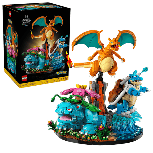 Lego 72153 Venusaur, Charizard and Blastoise