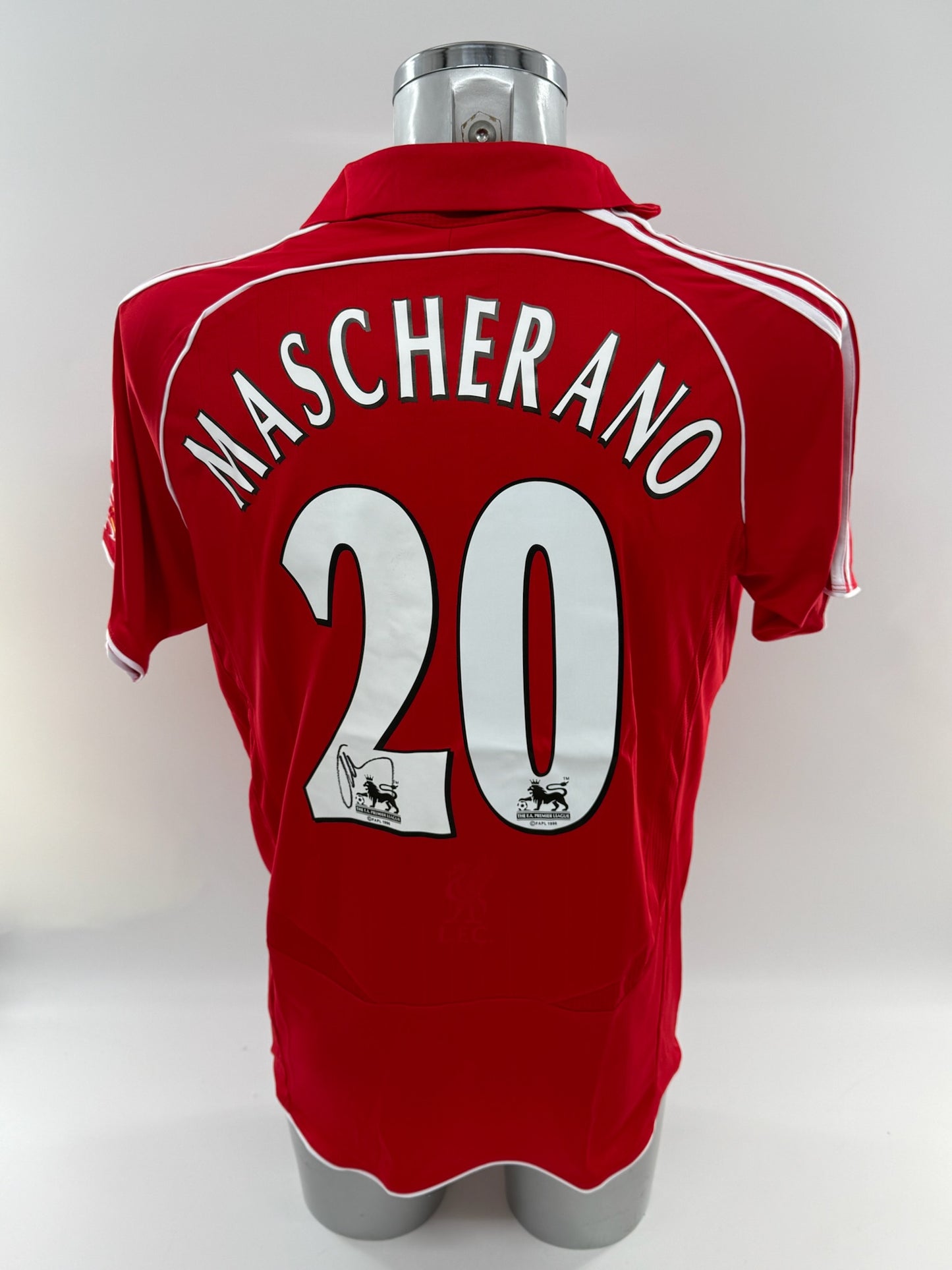 Javier Mascherano Signed Liverpool Shirt