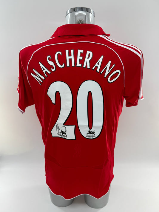 Javier Mascherano Signed Liverpool Shirt