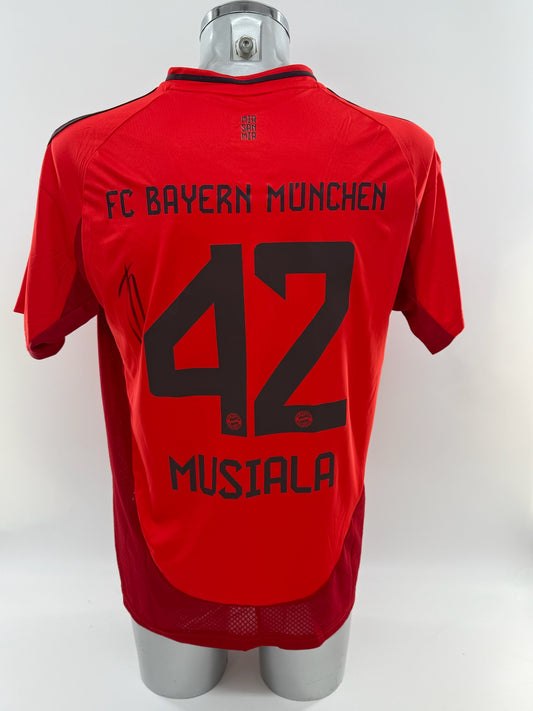 Jamal Musiala Signed Bayern Munich Shirt