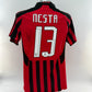 Alessandro Nesta Signed AC Milan Shirt
