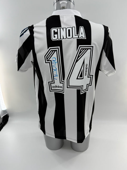 David Ginola Signed Newcastle United Shirt