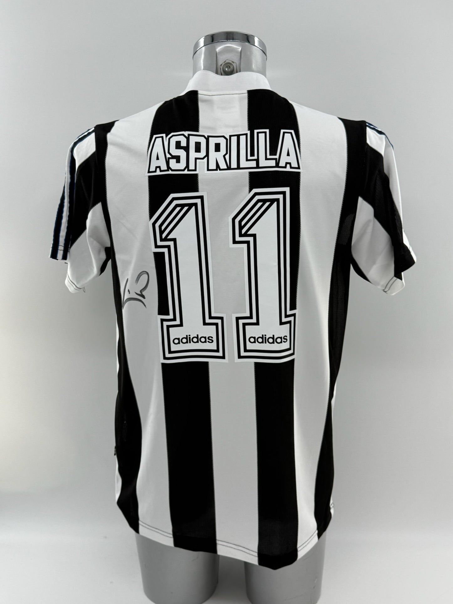 Faustino Asprilla Signed Newcastle United Shirt