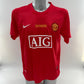 Rio Ferdinand Signed Manchester United Shirt