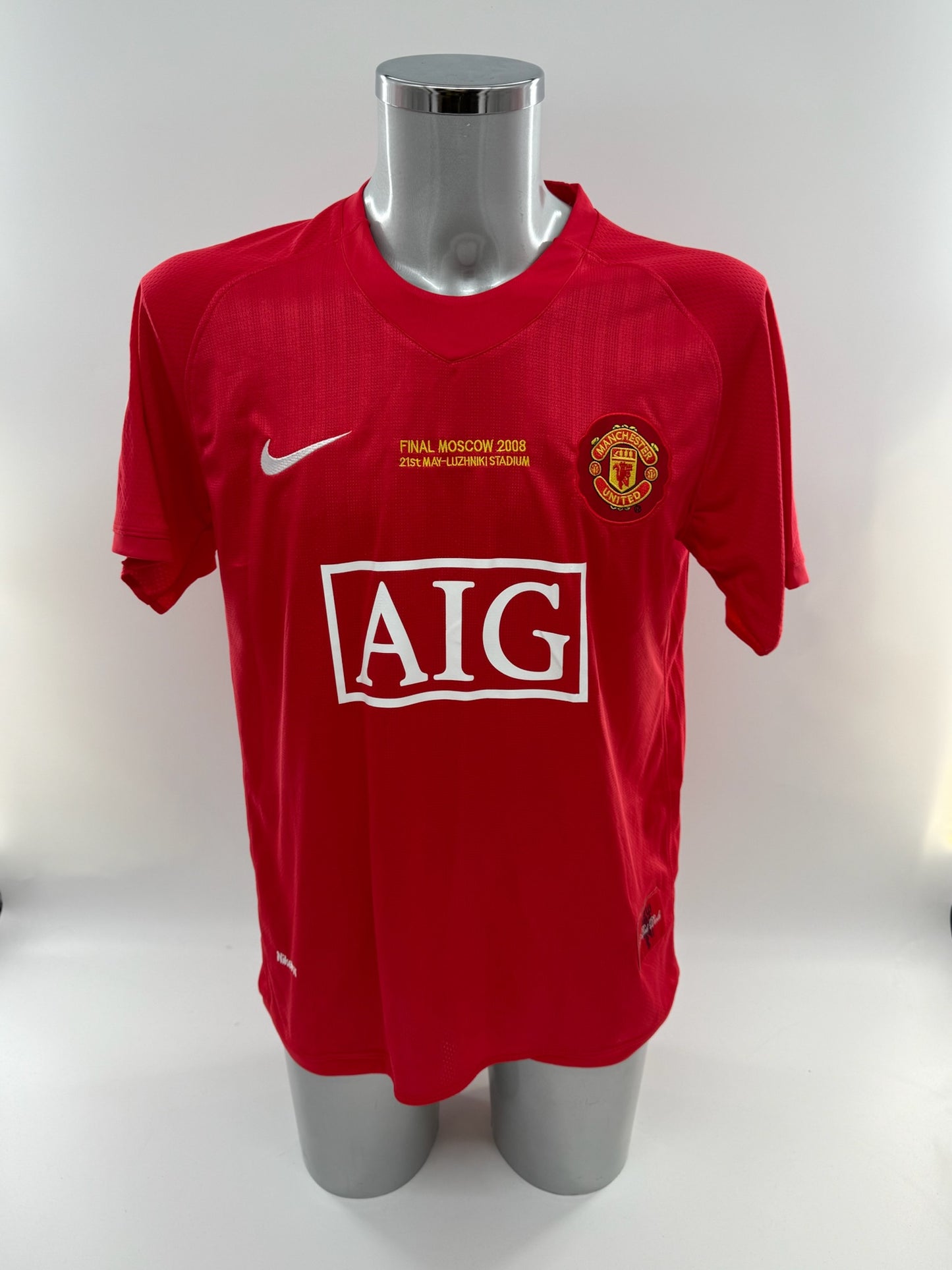 Rio Ferdinand Signed Manchester United Shirt