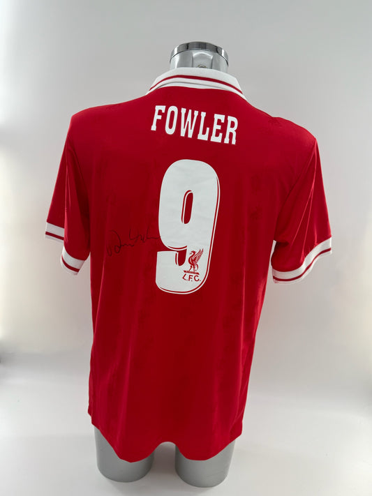 Robbie Fowler Signed Liverpool Shirt